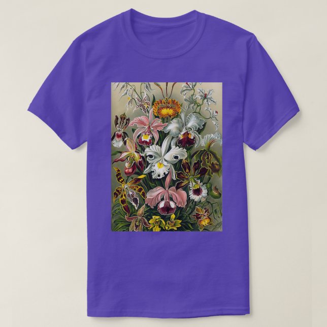 Orkidéer 1 t shirt (Design framsida)