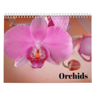 Orkidéer 2025 kalender