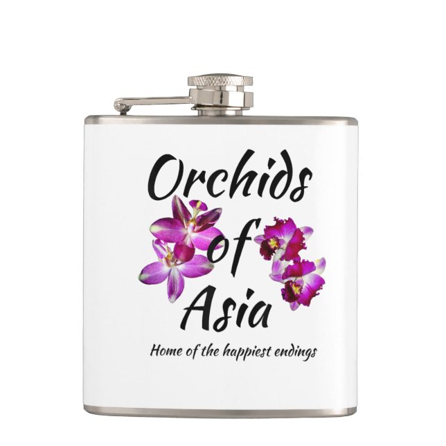 Orkidéer i Asien Fickplunta (Framsidan)