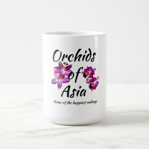 Orkidéer i Asien Kaffemugg