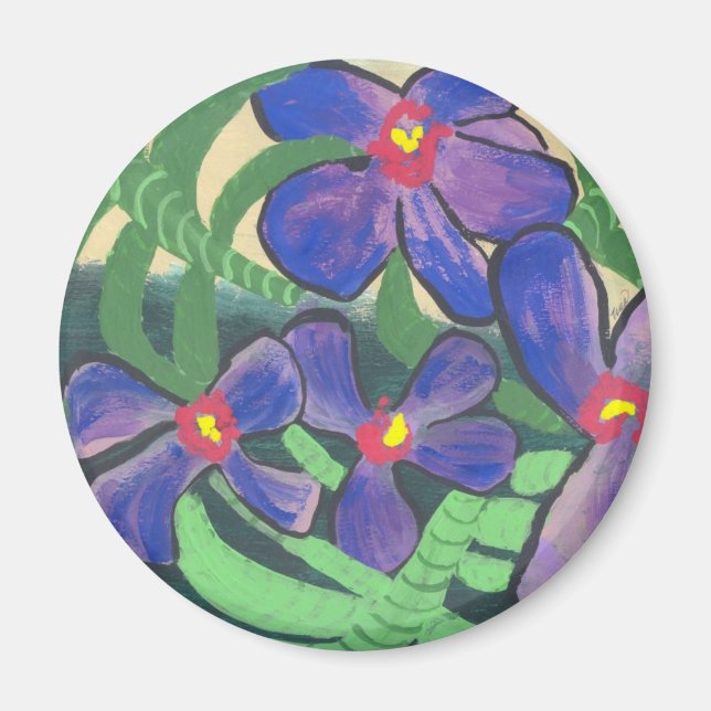 Orkidéer i Skugga Magnet (Framsidan)