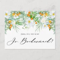 Orkidéer & Kumquats Vill du vara min junior brudtä