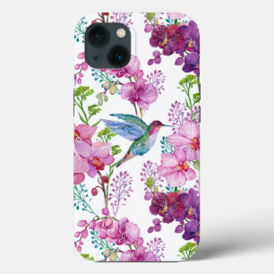 Orkidéer med Hummingbird