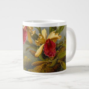 Orkidéer och kolibri Heade Jumbo Mugg