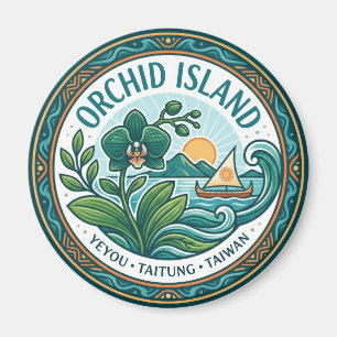 Orkidéön, Yeyou, Taitung härad, Taiwan Magnet