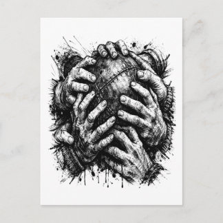 Orkney Ba T‑Shirt (Haunted‑Ink Edition) Vykort