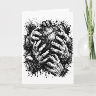 Orkney Dark Art Ink Illustration – Griphänder Kort