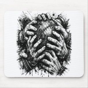 Orkney Dark Art Ink Illustration – Griphänder Musmatta