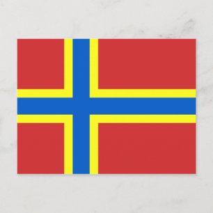 Orkney Flagga Vykort