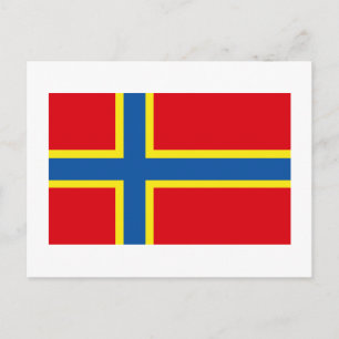 Orkney Flagga Vykort