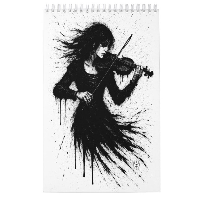 Orkney-Inspirerad kalender (Haunted‑Ink utgåva) (Omslag)