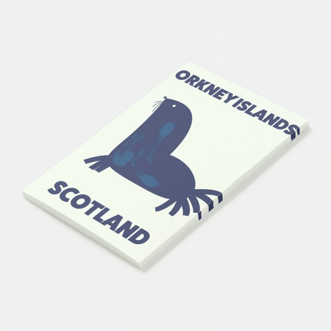 Orkney Islands, Skottland Post-it Block (Vinklad)