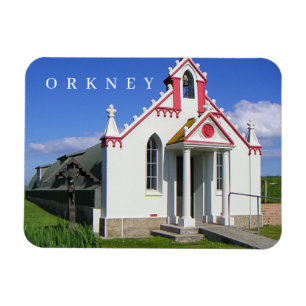 Orkney Italy Chapel view-kylmagnet Magnet