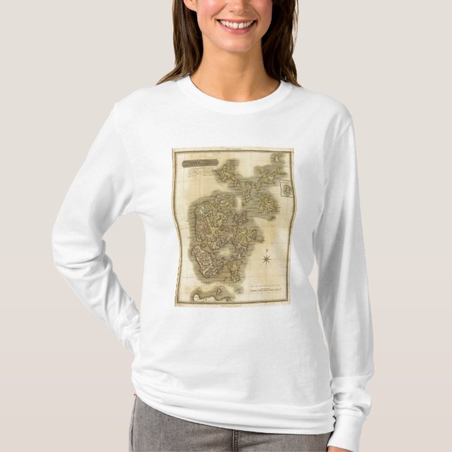 Orkney öar t shirt (Framsida)
