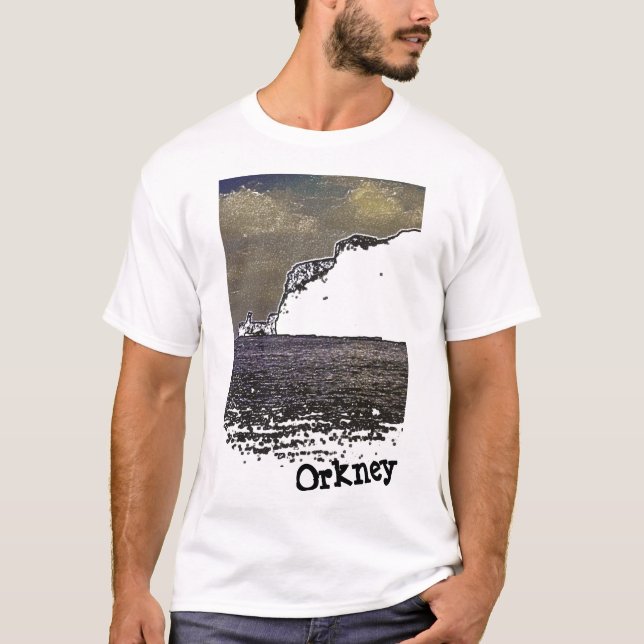 Orkney-öarna T Shirt (Framsida)