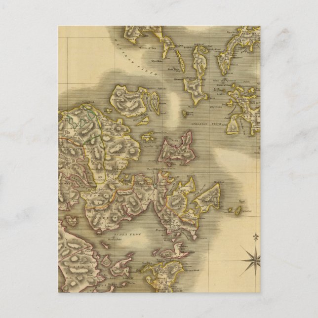 Orkney-öarna Vykort (Framsida)