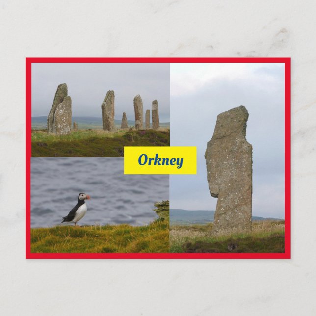 Orkney-vykort Vykort (Framsida)