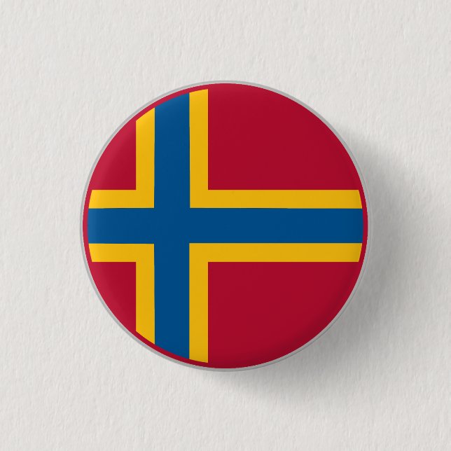 Orkneyflagga Knapp (Framsida)