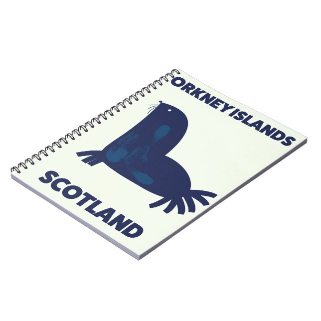 Orkneyöarna, Skottland Anteckningsbok (Vänstra Sidan)