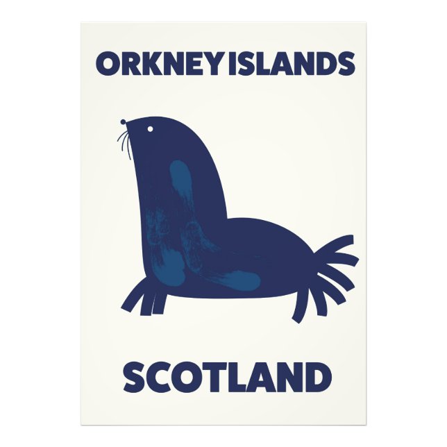 Orkneyöarna, Skottland Fototryck (Framsidan)