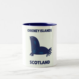 Orkneyöarna, Skottland Två-Tonad Mugg