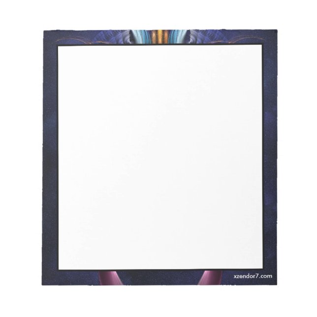 Orkolon Starfield Anteckningsblock (Framsida)