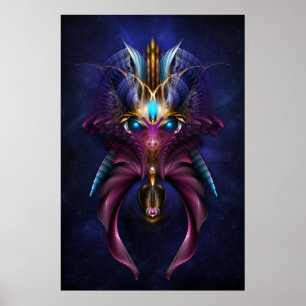 Orkolon Starfield Archival Wall Poster