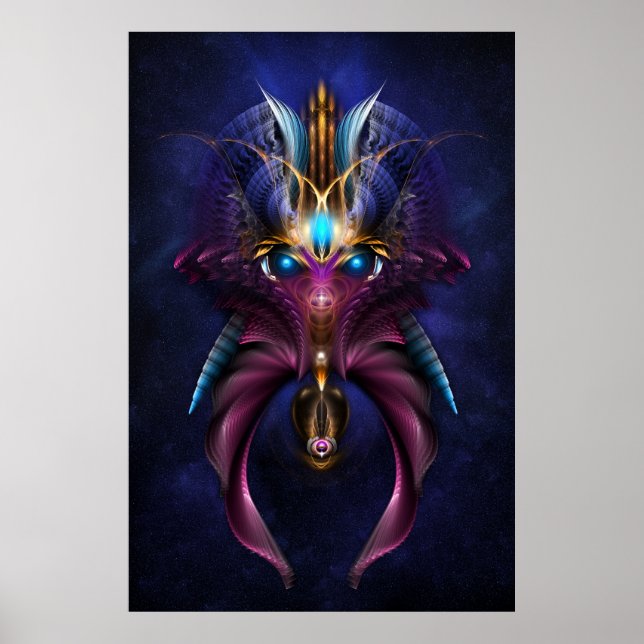 Orkolon Starfield Archival Wall Poster (Framsidan)