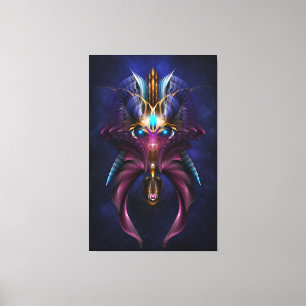 Orkolon Starfield Stretched Wrapped Canvas
