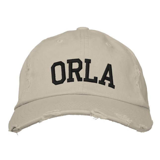 Orla Embroized Hat Broderad Keps (Framsida)