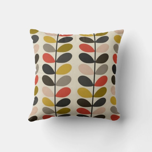 Orla Kiely Multi Stem Kudde (Baksida)