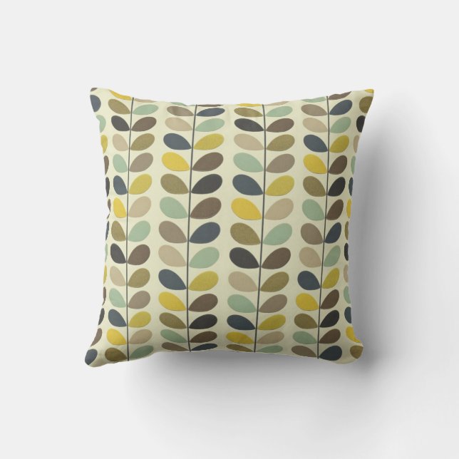 Orla Kiely Multi Stem Kudde (Baksida)