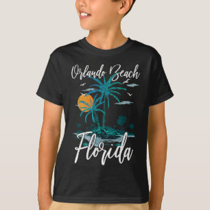 Orlando Beach Florida Family Vacation Handflatan T Shirt