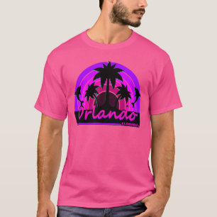 Orlando Beach Florida Tourist och Local T Shirt