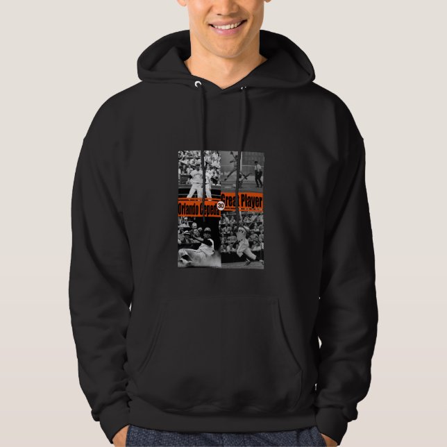 Orlando Cepeda_Baseball_003 Hoodie (Framsida)