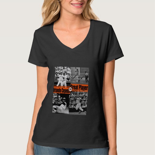 Orlando Cepeda_Baseball_003 T Shirt (Framsida)