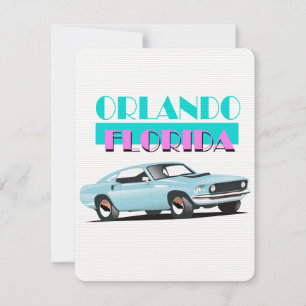 Orlando Florida 80s poster