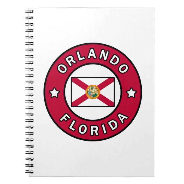 Orlando Florida Anteckningsbok (Framsidan)