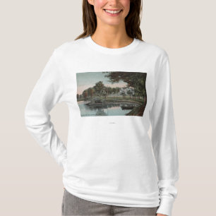 Orlando Florida - beskåda av en Cove på sjön Tee Shirt
