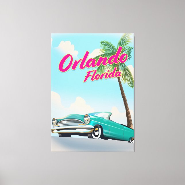 Orlando Florida Canvastryck (Framsida)