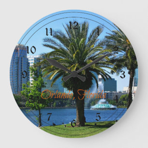 Orlando Florida Cityscape Stor Klocka