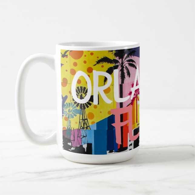ORLANDO FLORIDA Coffee Mugg (Vänster)