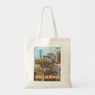 Orlando, Florida, fotoreklam i centrala staden Tygkasse