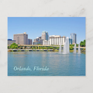 Orlando, Florida från Sjö Lucerne Vykort