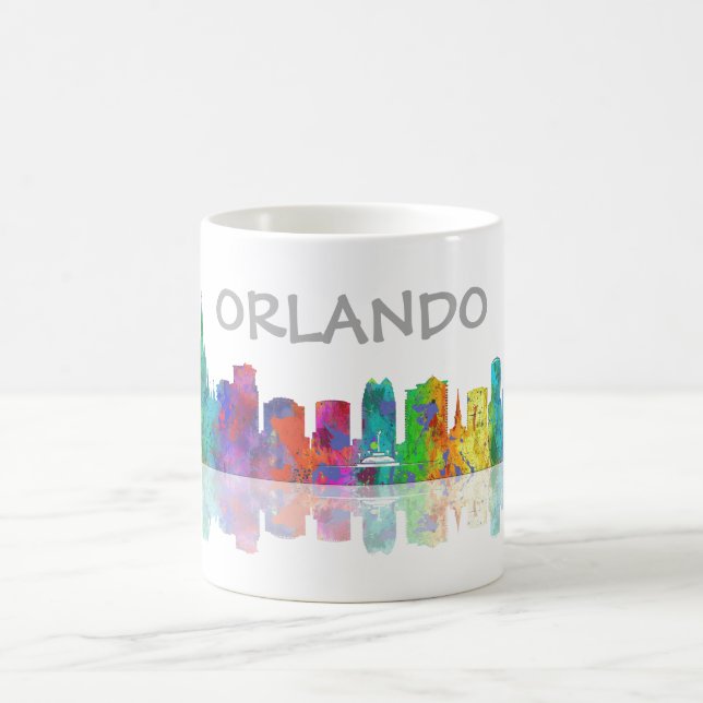 ORLANDO FLORIDA HORISONT - dricka muggen Kaffemugg (Center)