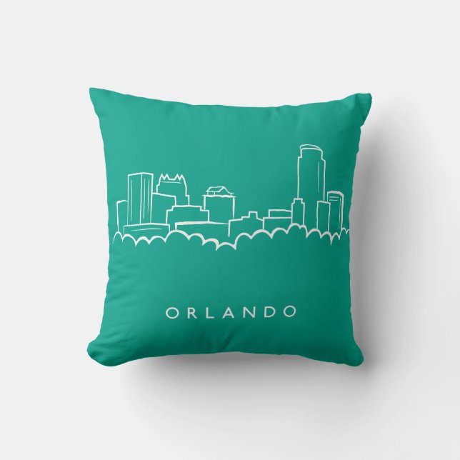 Orlando Florida horisont Kudde (Framsida)