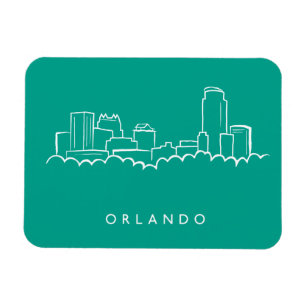 Orlando Florida horisont Magnet
