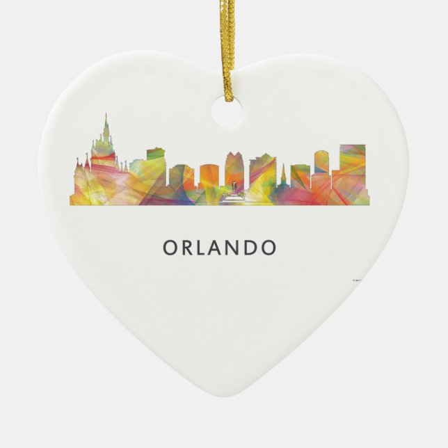ORLANDO FLORIDA HORISONT WB1 - JULGRANSPRYDNAD KERAMIK (Framsidan)