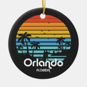Orlando,Florida Julgransprydnad Keramik