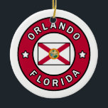 Orlando Florida Julgransprydnad Keramik<br><div class="desc">Orlando Florida</div>